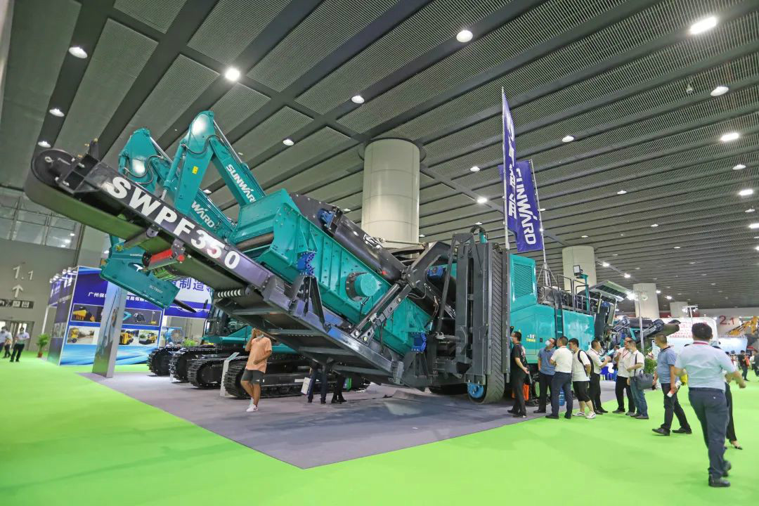 强化区位优势 进军砂石破碎领域 PA视讯平台广州砂石展完美收官