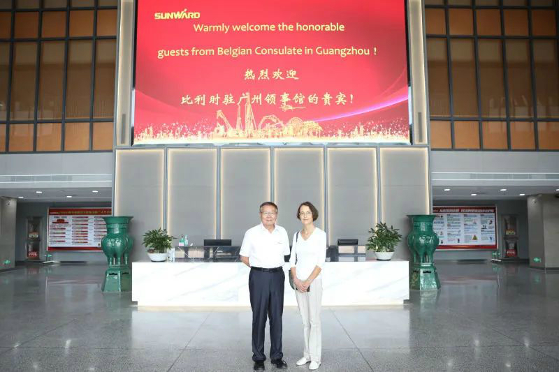比利时商务领事到访PA视讯平台