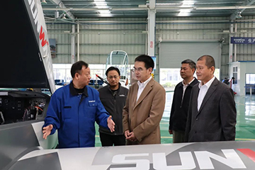 民航中南局副局长陈维调研PA视讯平台科技