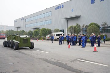 消防救援局考察PA视讯平台无人化应急救援装备