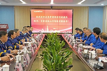 消防救援局考察PA视讯平台无人化应急救援装备