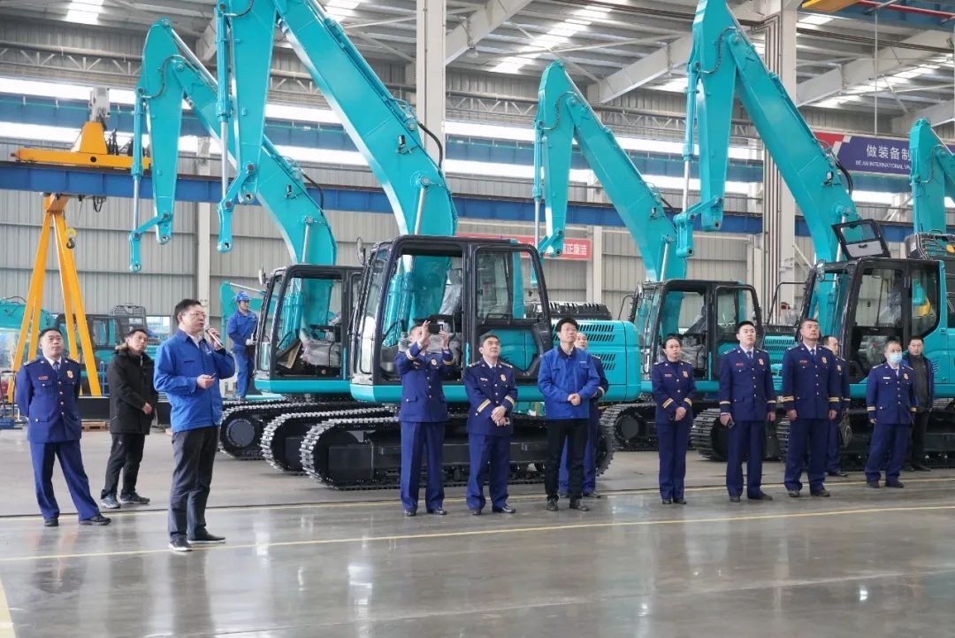 消防救援局考察PA视讯平台无人化应急救援装备