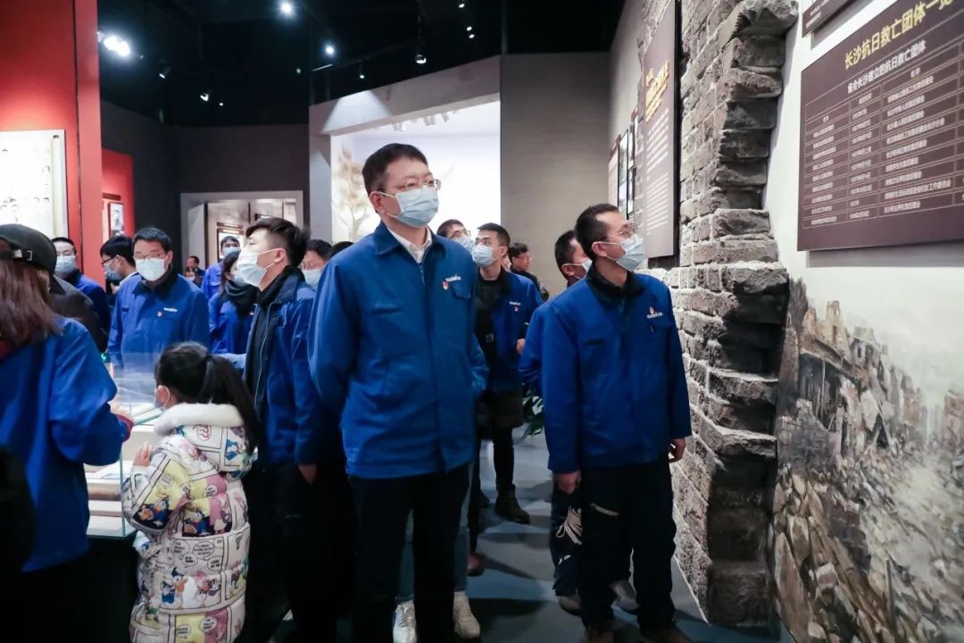 觅红色历史 践初心使命——PA视讯平台全体党员赴长沙党史馆开展主题党日活动