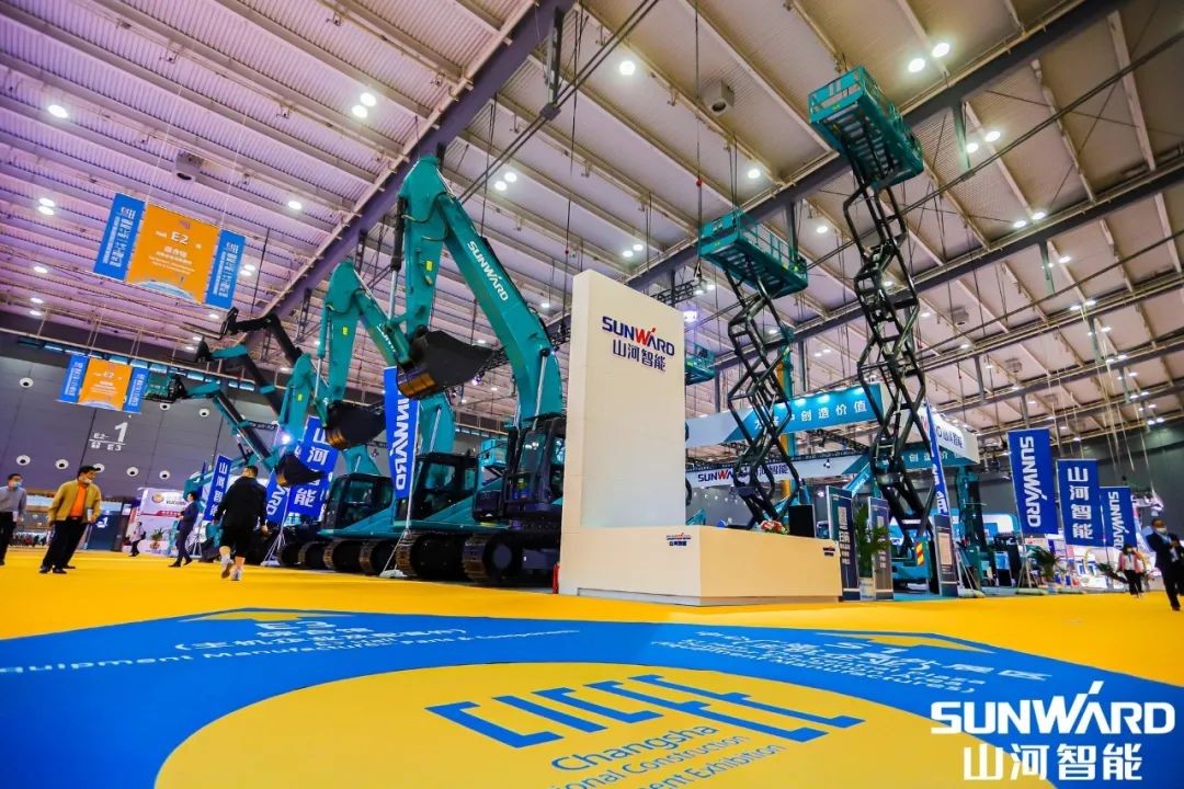 “PA视讯平台绿”亮相长沙国际工程机械展，50余款产品尽显PA视讯平台创新实力