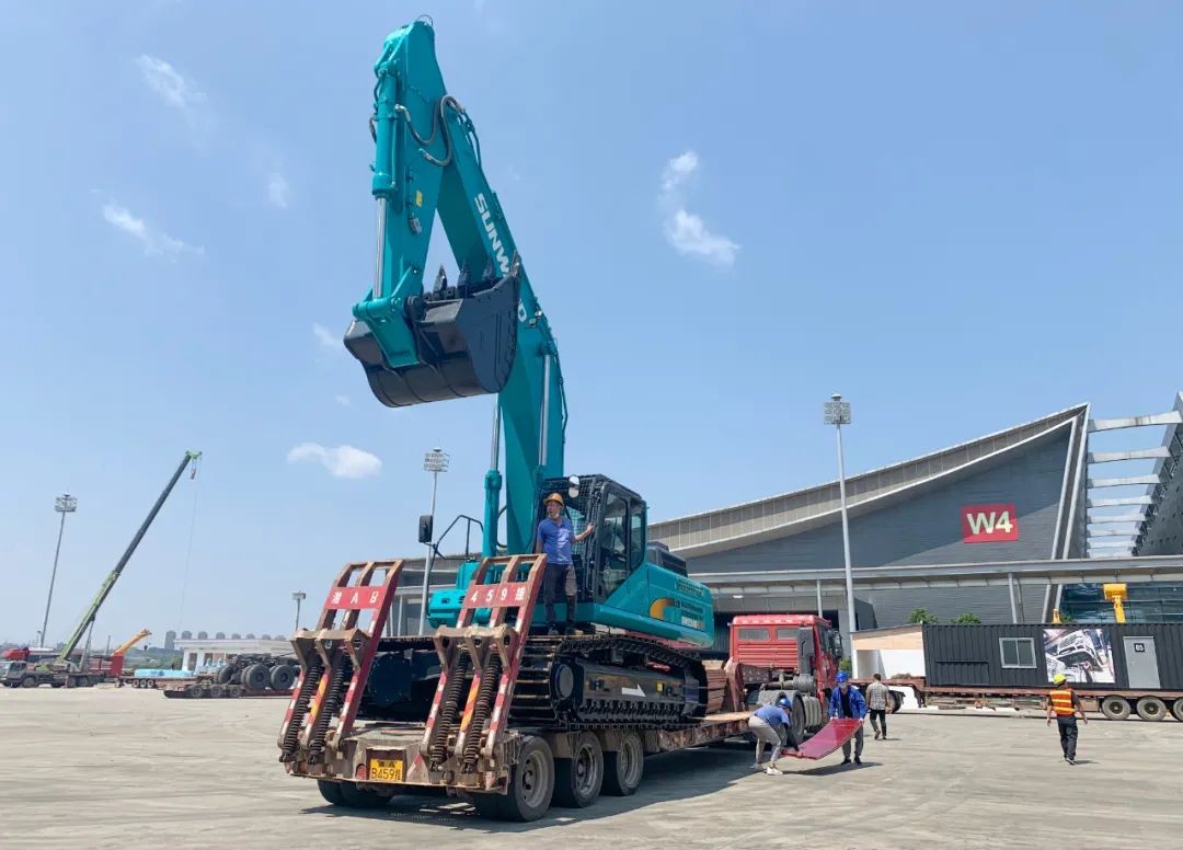 进场布展！2021年长沙国际工程机械展倒计时，PA视讯平台展区亮点提前剧透