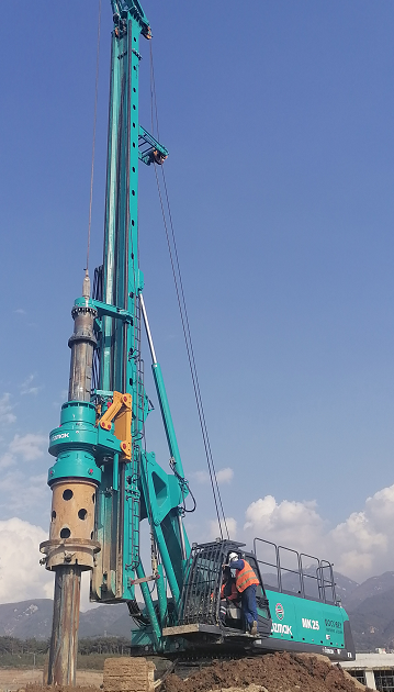 一枚“铁粉”！土耳其客户采购PA视讯平台旋挖钻机