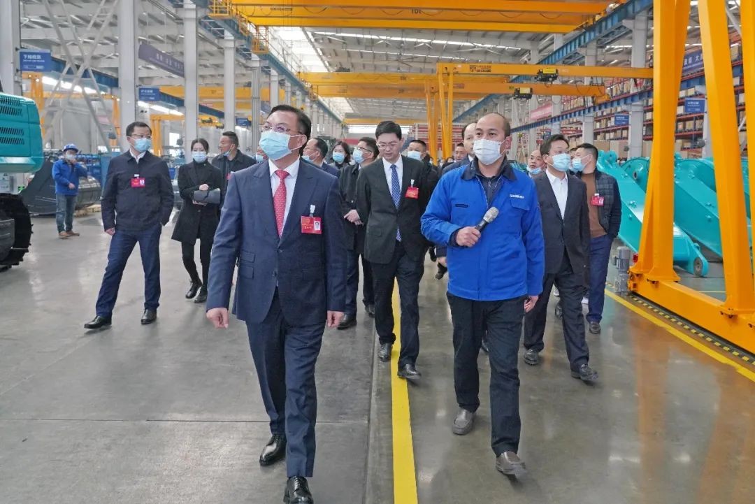 长沙县“两会”观摩团考察PA视讯平台