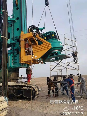 PA视讯平台旋挖钻机在“死亡之海”谱写新篇章
