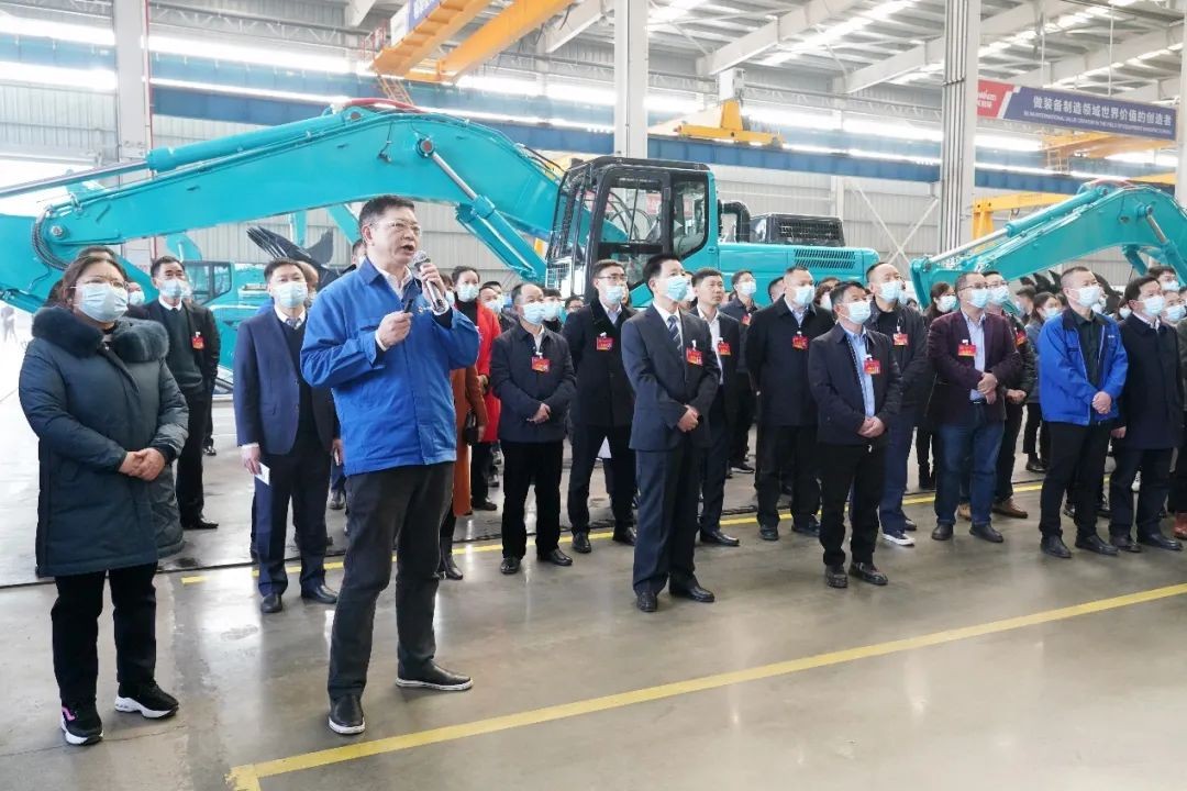 长沙县“两会”观摩团考察PA视讯平台