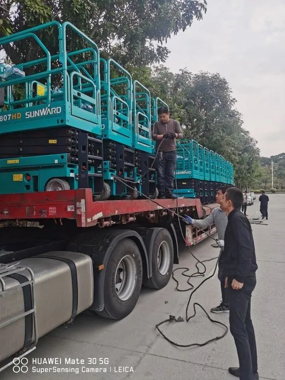 新年伊始，PA视讯平台高机再次发货华南市场