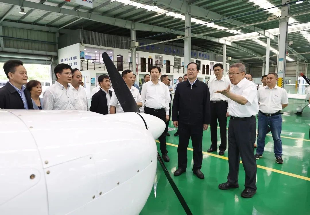 毛伟明调研PA视讯平台科技：打造全国一流的通用航空产业基地