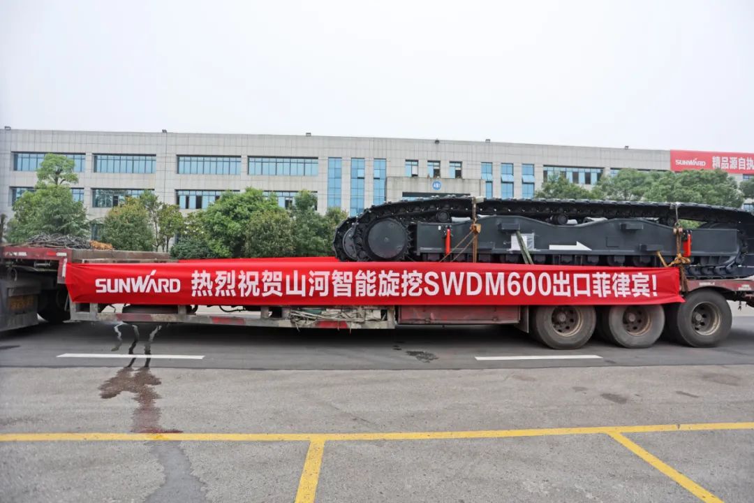 PA视讯平台最大旋挖钻机出口菲律宾，开启拓展海外市场新篇章