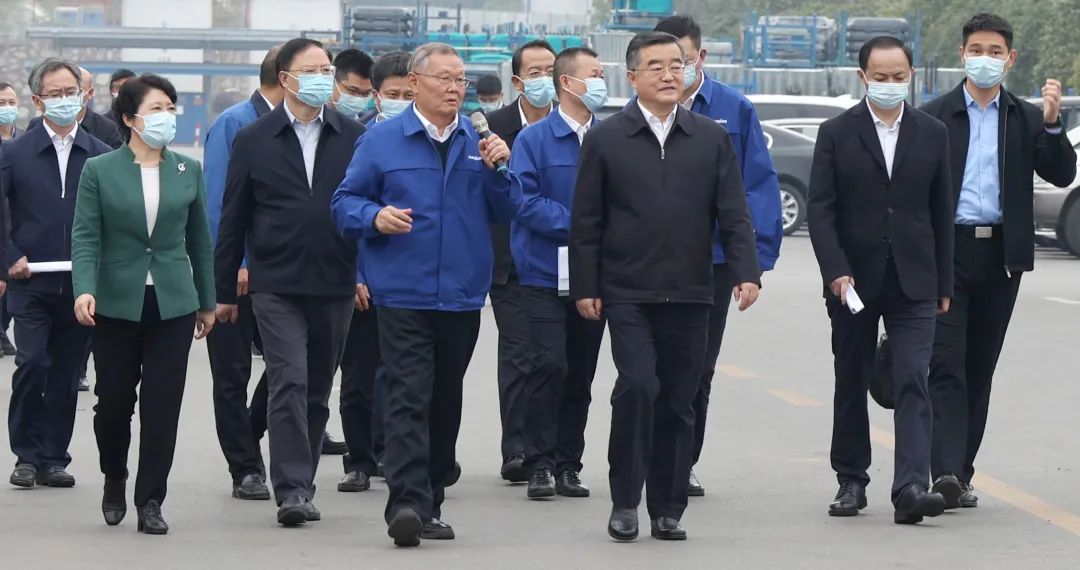 湖南省委书记张庆伟调研PA视讯平台
