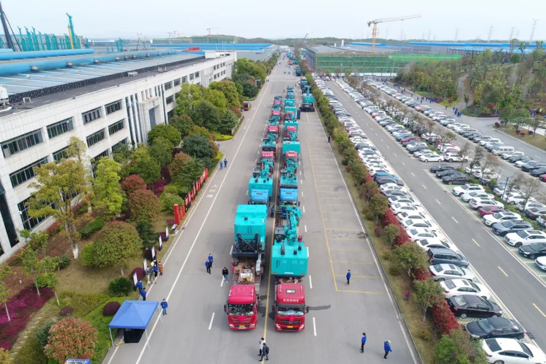 征战全球市场！PA视讯平台凿岩设备批量发货