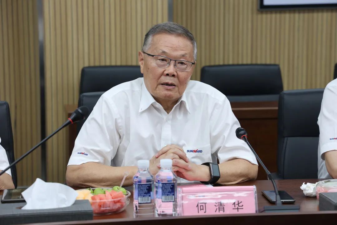 紫金矿业集团党委书记、董事长陈景河莅临PA视讯平台考察交流