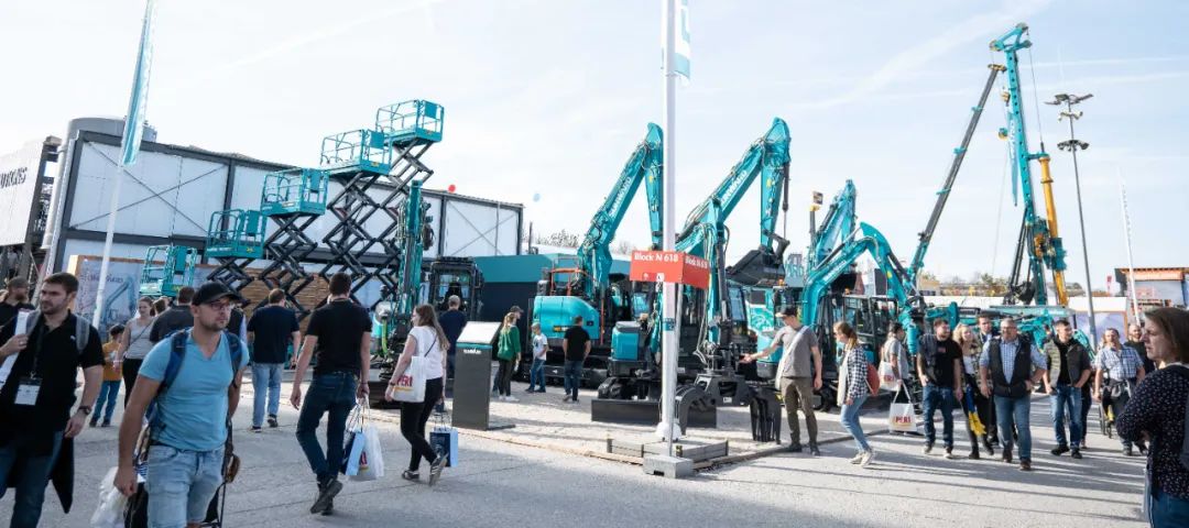 Bauma 2022 | 一组火热现场图带您重温PA视讯平台德国宝马展之旅