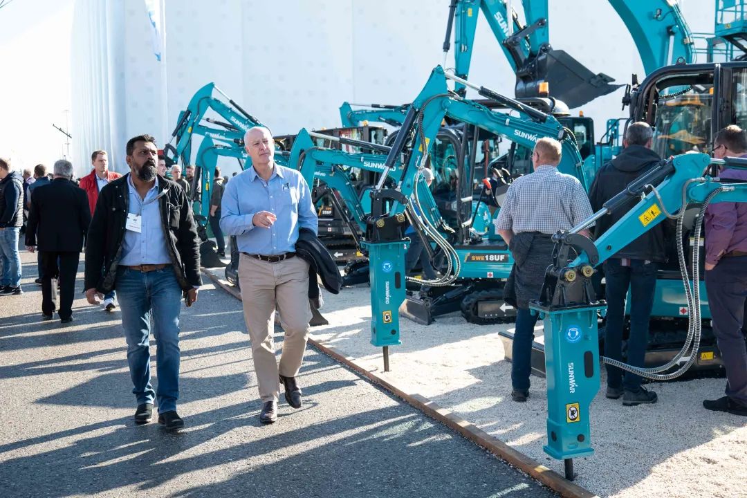Bauma 2022 | 一组火热现场图带您重温PA视讯平台德国宝马展之旅