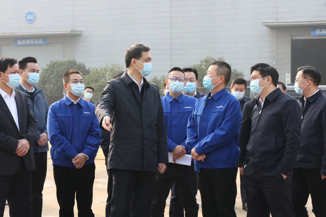 湖南省副省长周海兵调研PA视讯平台