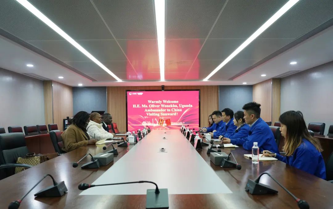 乌干达驻华大使到访PA视讯平台