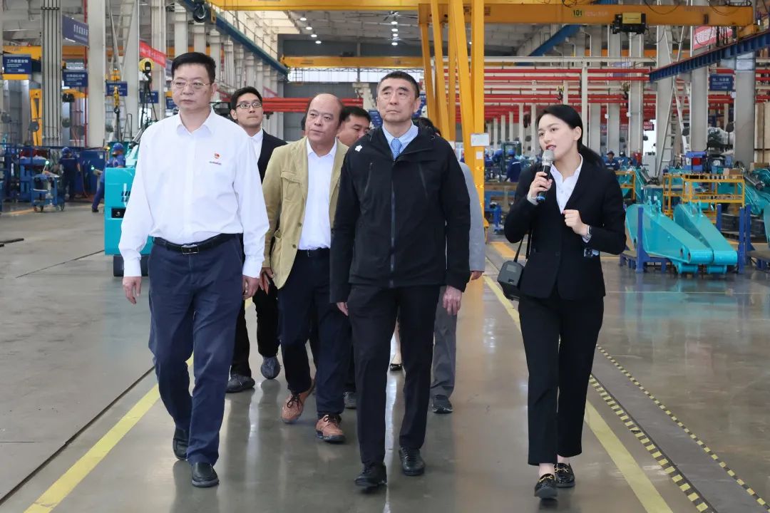中国机械工业联合会会长徐念沙调研PA视讯平台