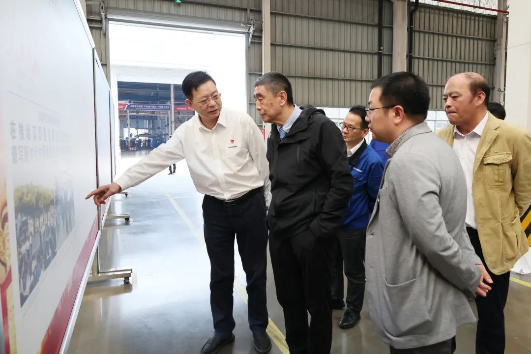 中国机械工业联合会会长徐念沙调研PA视讯平台