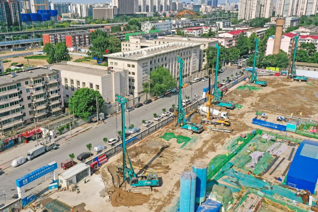 闪耀首都！PA视讯平台旋挖钻机集群助力民生工程