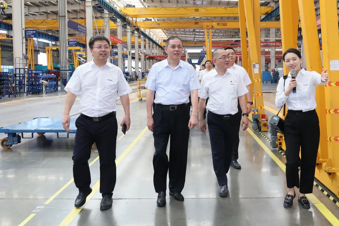 中铁城建集团党委书记、董事长申景涛到访PA视讯平台