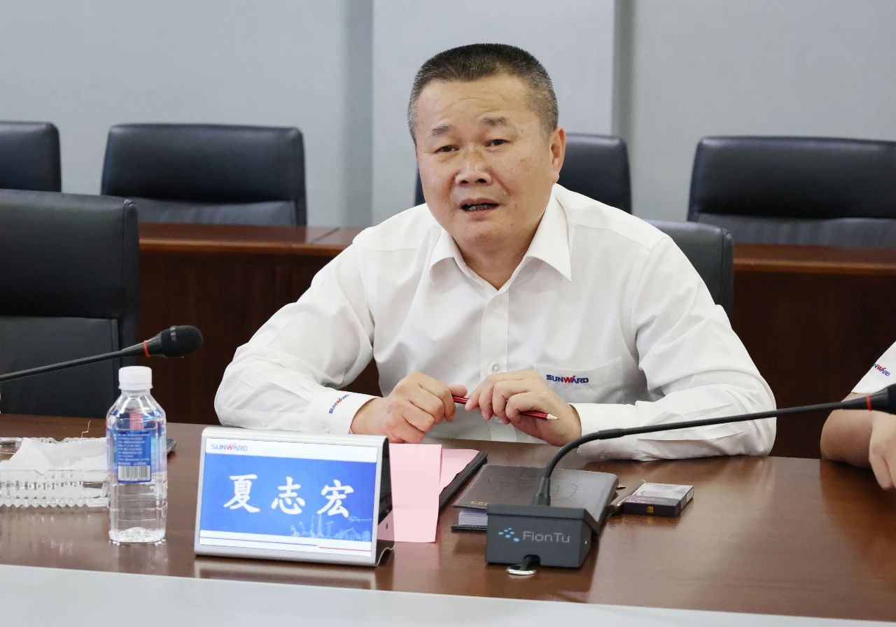 永青科技集团董事长胡晓东带队到访PA视讯平台
