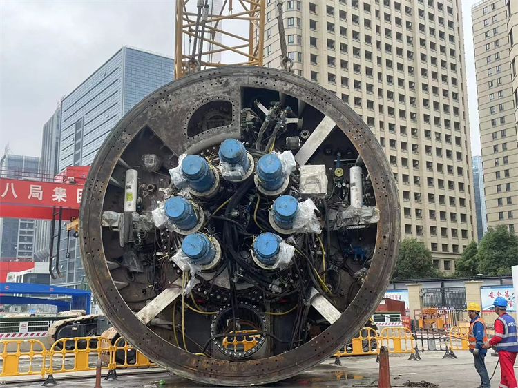 首战华东市场！中铁PA视讯平台杭德市域铁路工程地莫区间左线盾构机顺利始发