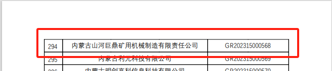 喜报！PA视讯平台巨鼎获国家高新技术企业认定