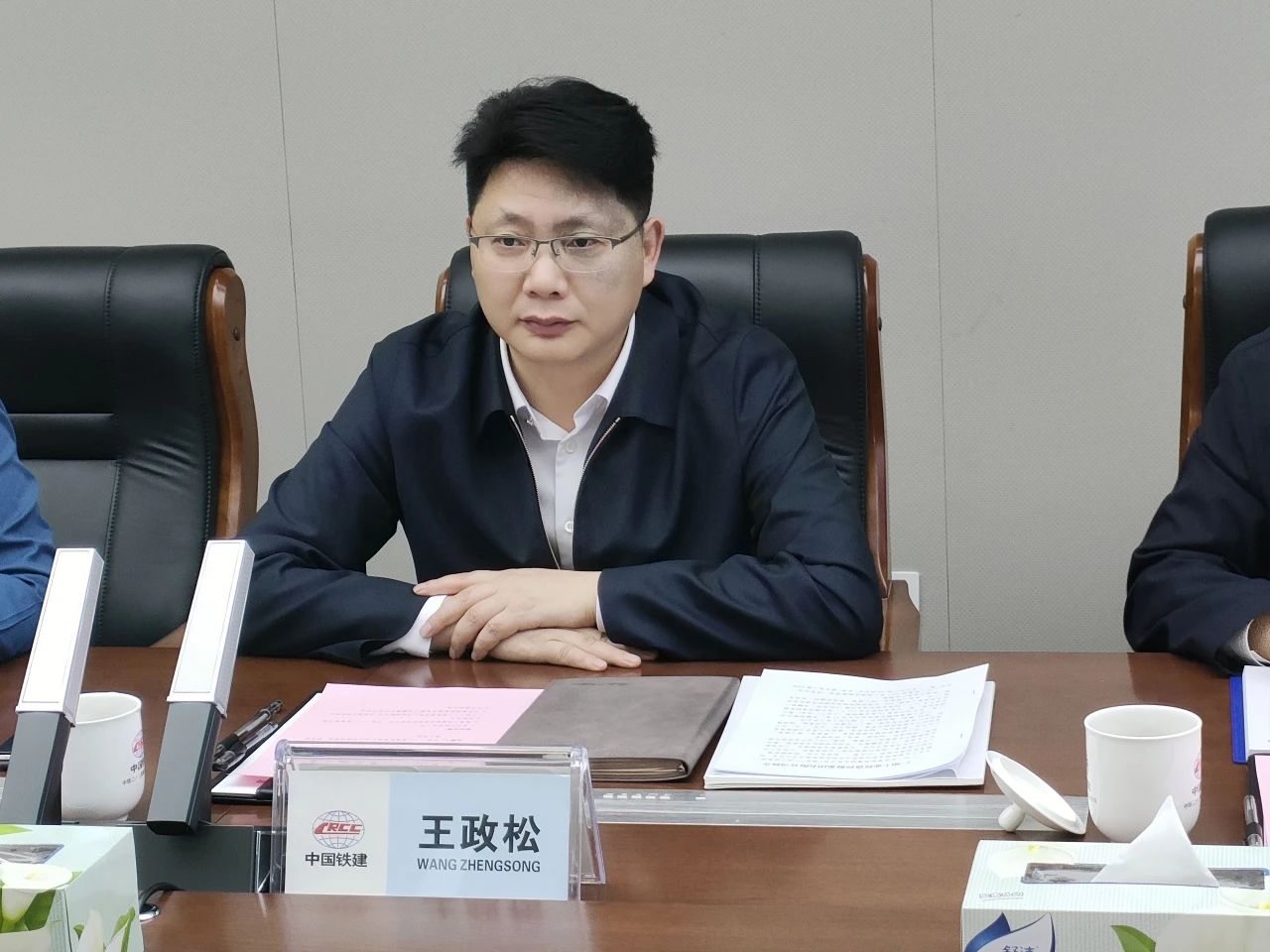 适应新形势，寻求新合作！PA视讯平台到访中铁二十三局