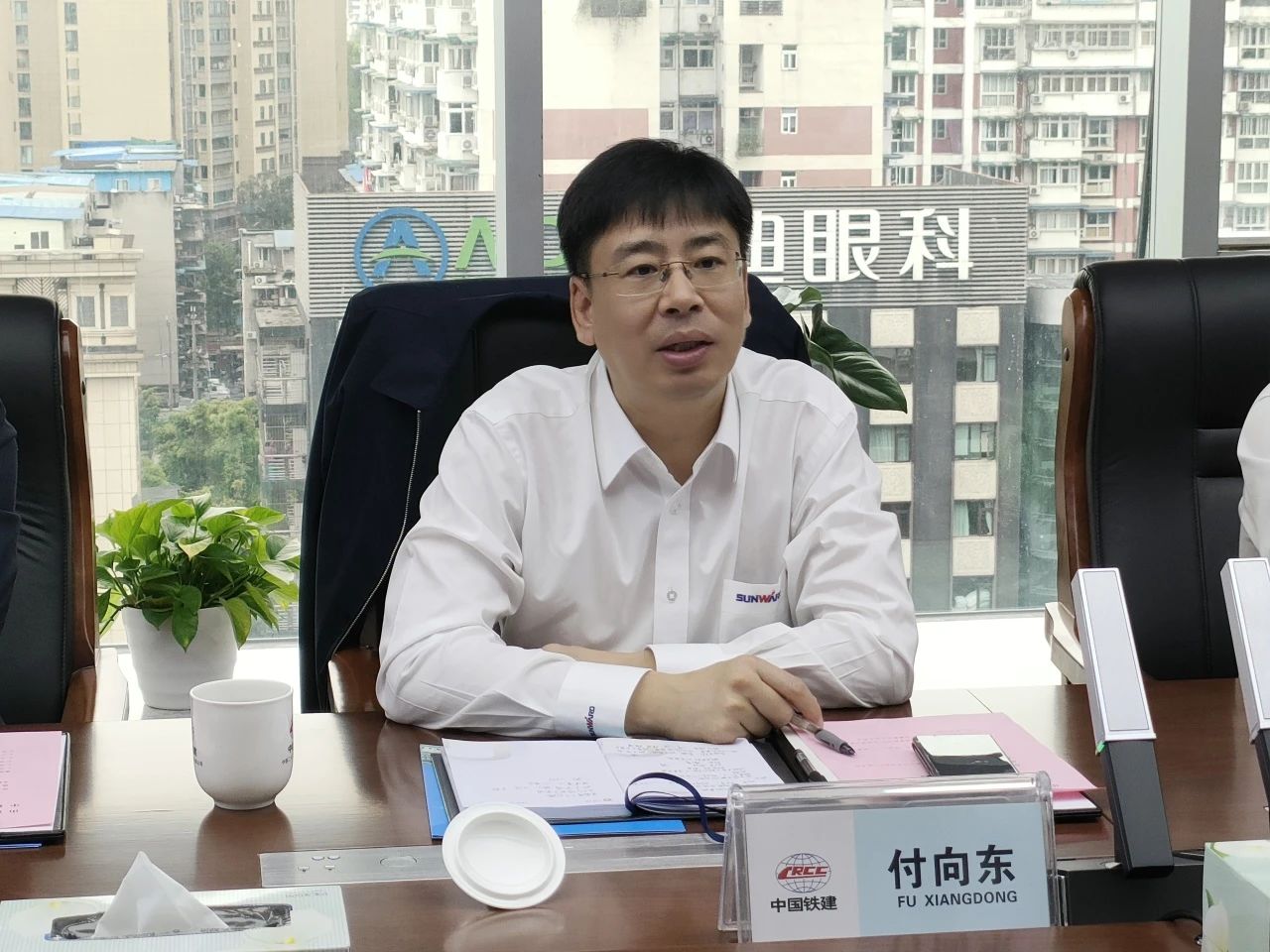 适应新形势，寻求新合作！PA视讯平台到访中铁二十三局