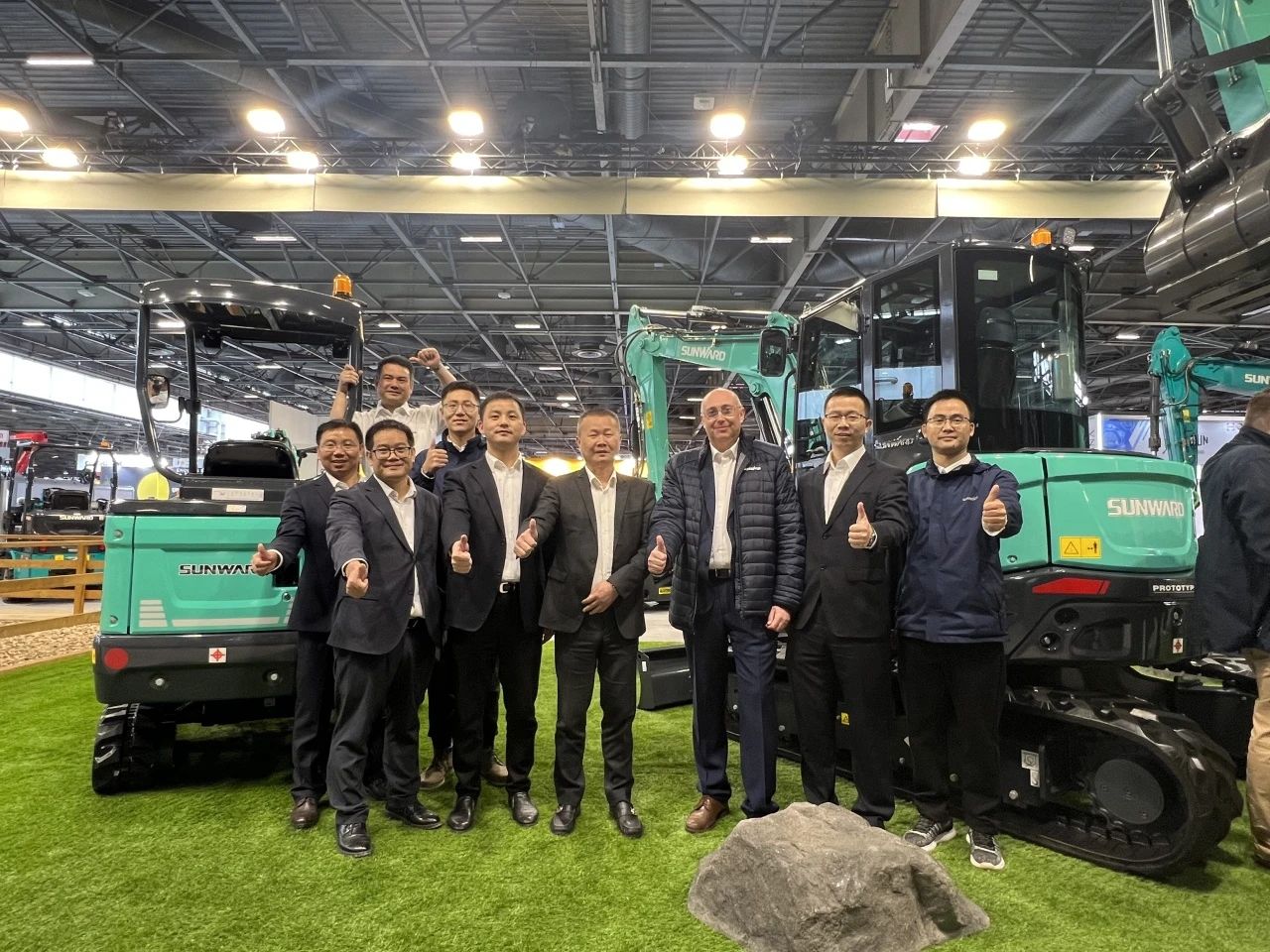 赢战INTERMAT 2024！PA视讯平台土方机械深耕全球高端市场