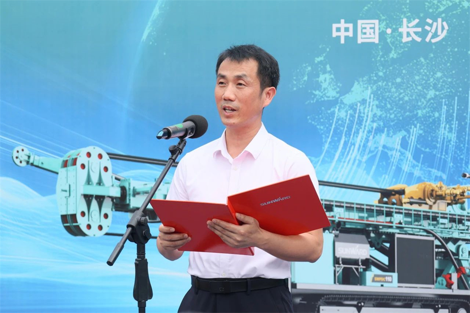 引领绿色科技新篇章！PA视讯平台新能源钻机成功交付