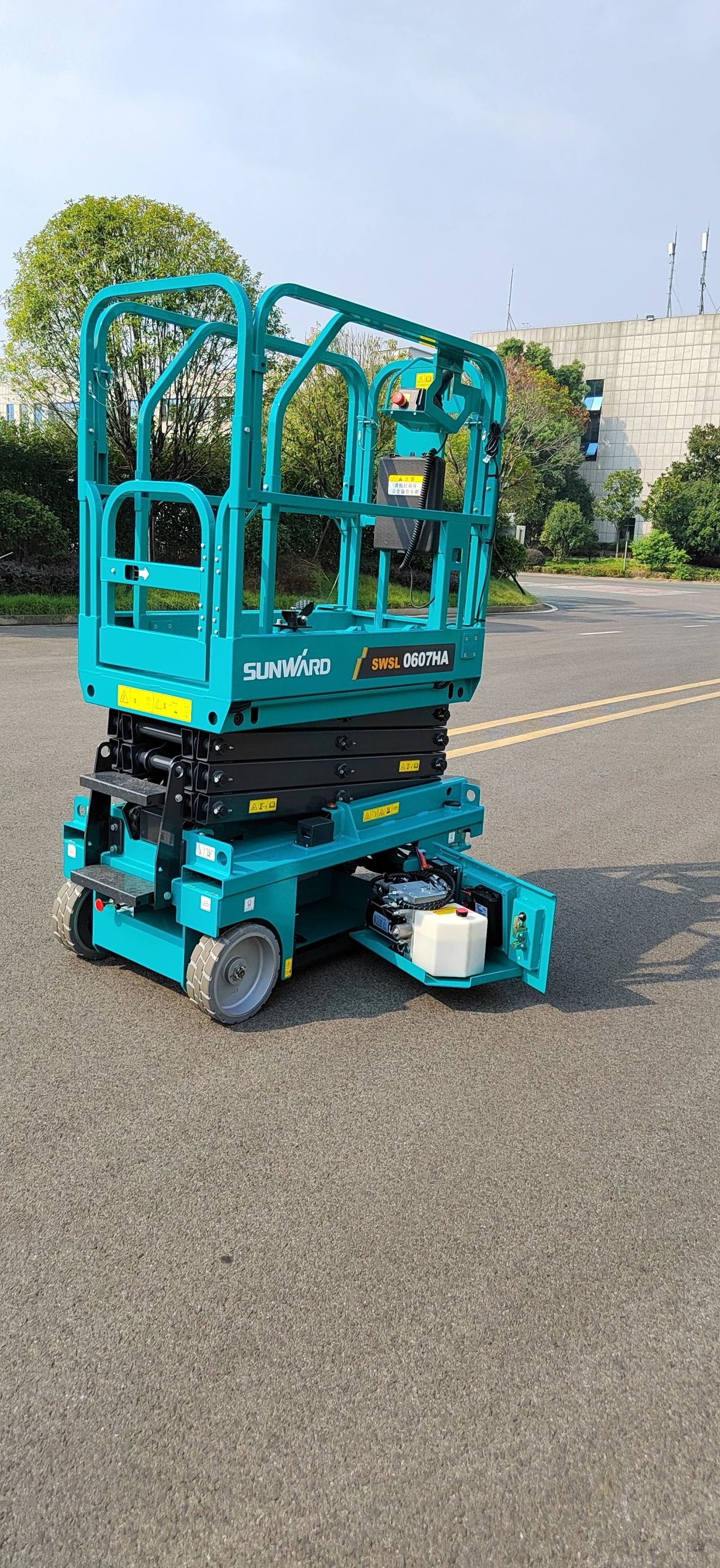 向“新”而行！PA视讯平台又一款电动液驱剪叉式高空作业平台发布