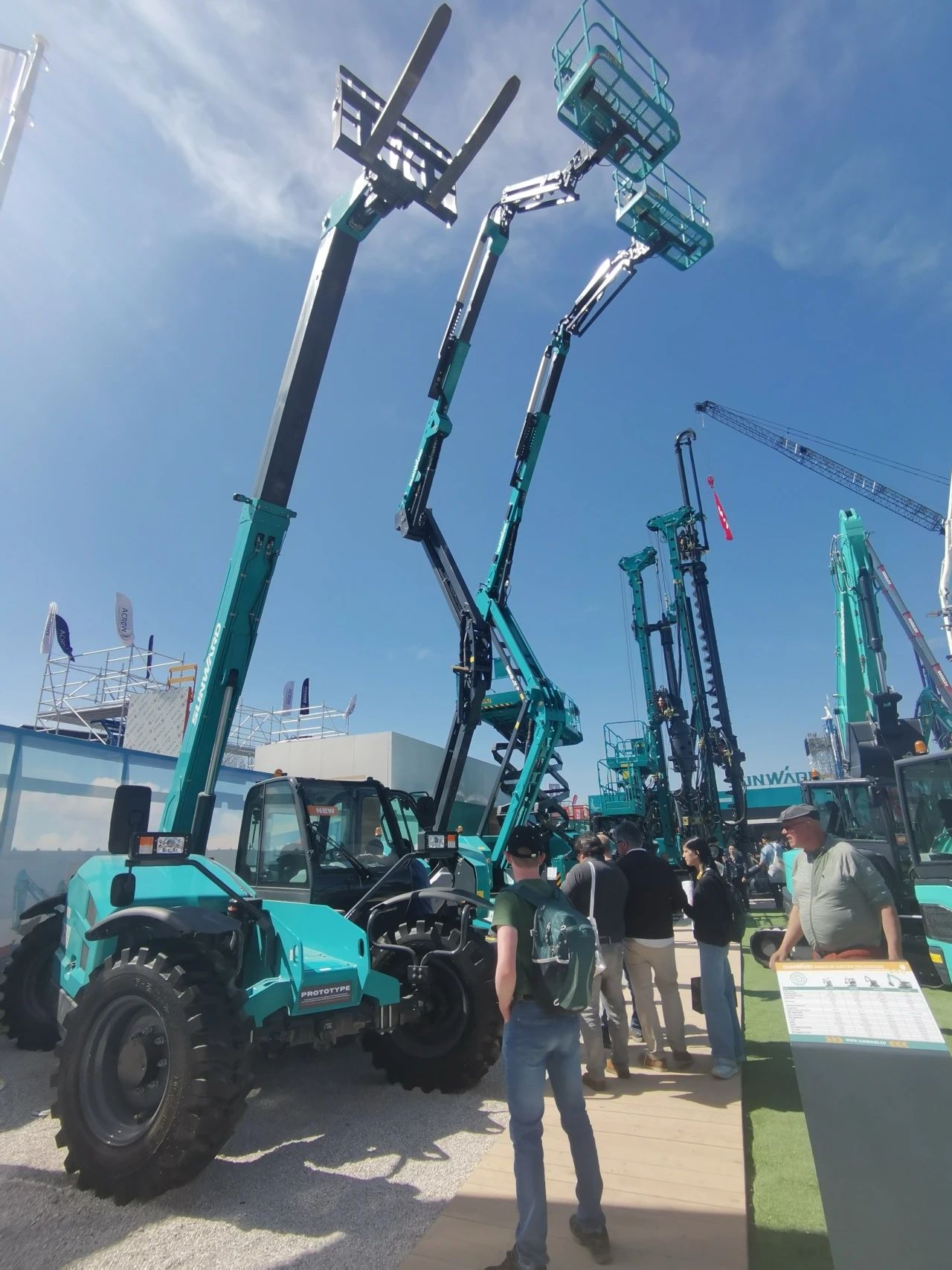 PA视讯平台高空机械闪耀Bauma 2025！ 新能源技术与创新产品获全球瞩目