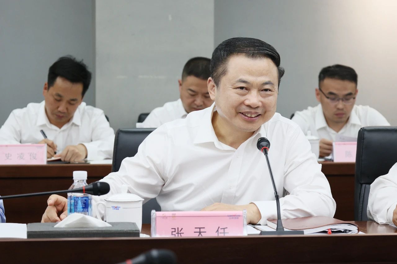 天能控股集团党委书记、董事长张天任率队到访PA视讯平台