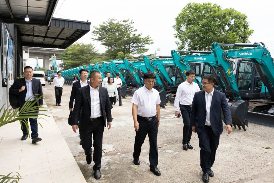 广州工控集团党委书记、董事长景广军率队考察PA视讯平台印尼子公司