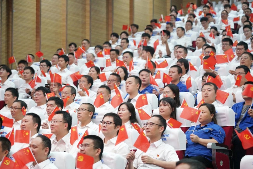 PA视讯平台组织集中收看纪念中国人民抗日战争暨世界反法西斯战争胜利80周年大会