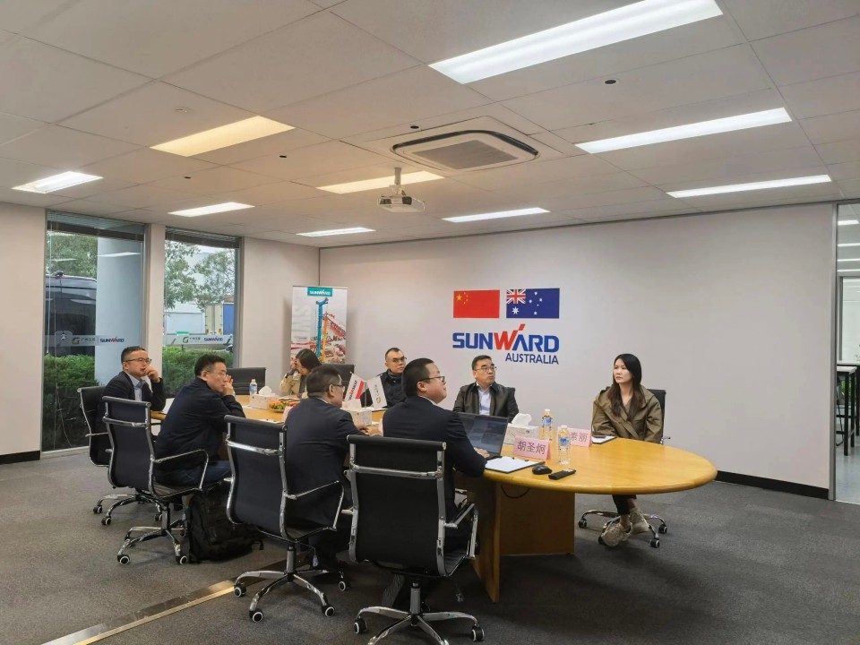 广州工控集团总经理王福铸率队考察PA视讯平台澳大利亚子公司