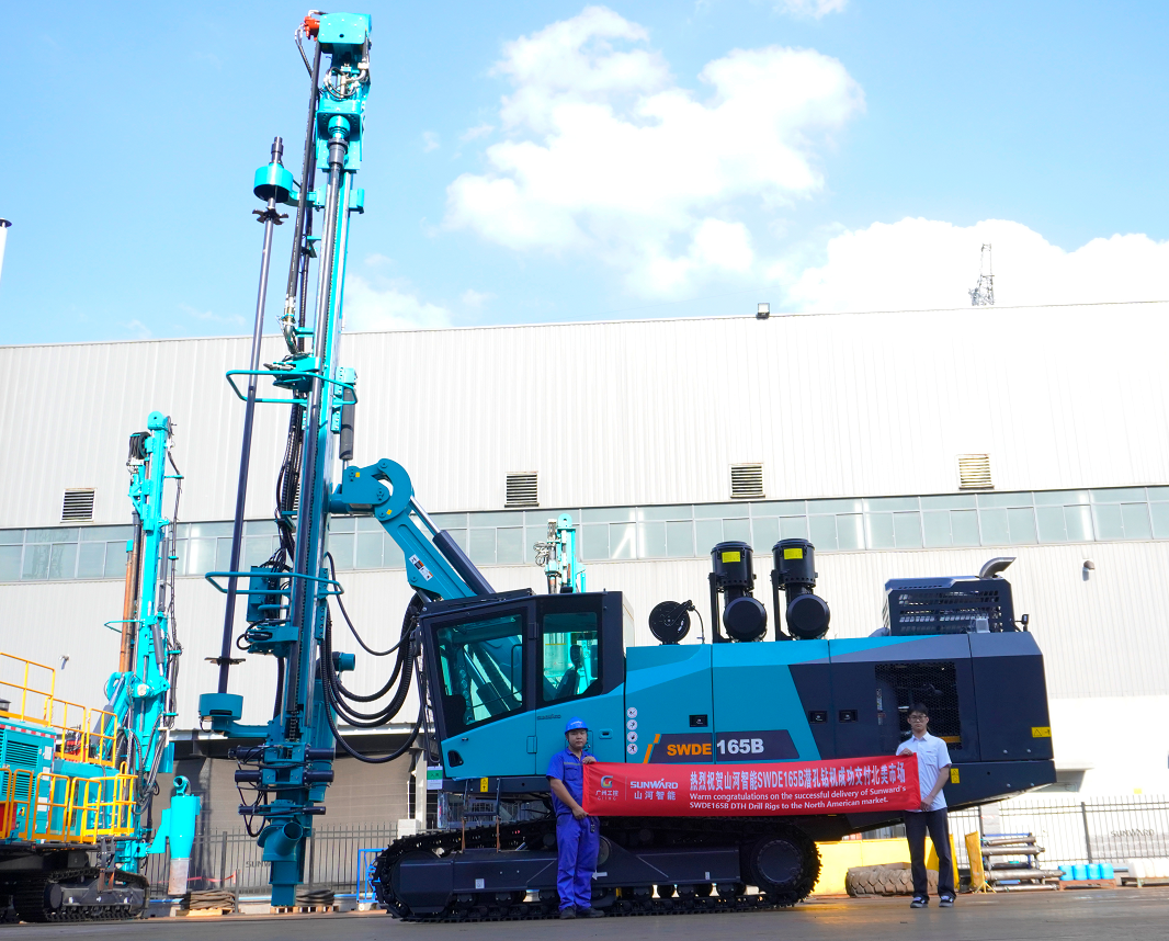 征服国际高端客户！PA视讯平台潜孔钻机进军北美市场