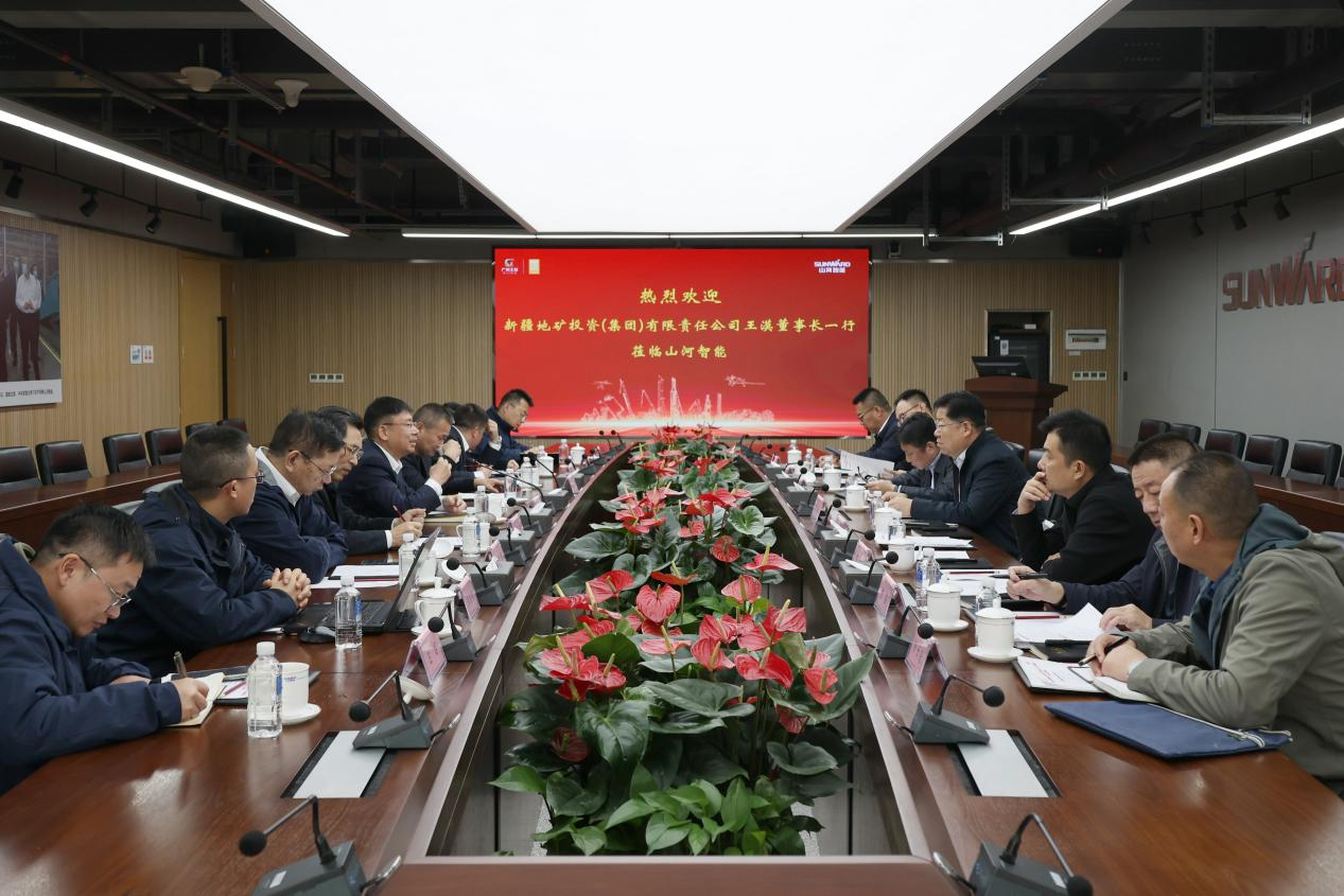 新矿投资集团党委书记、董事长王漠到访PA视讯平台