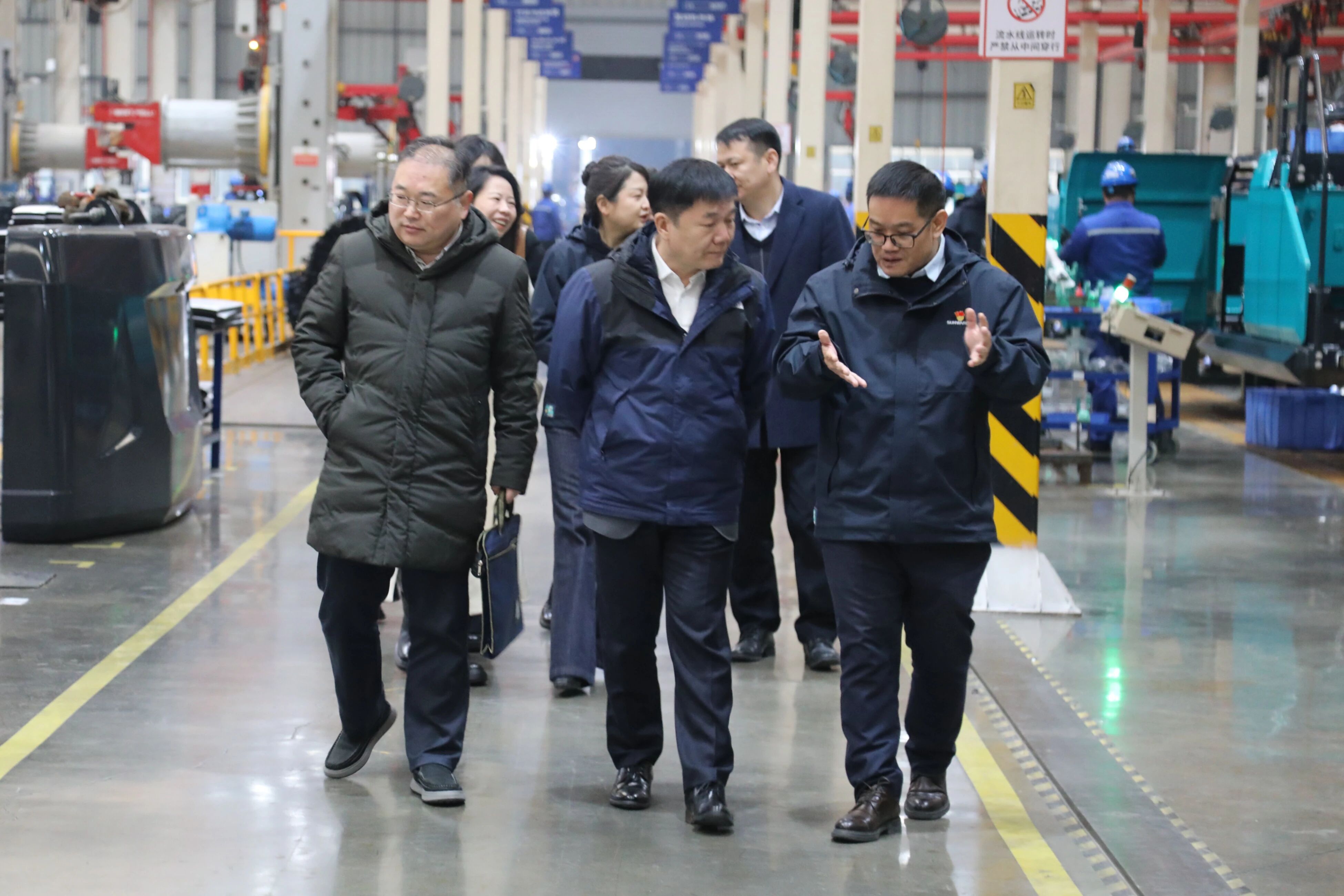 中国出口信用保险公司湖南分公司负责人蔡旺到访PA视讯平台