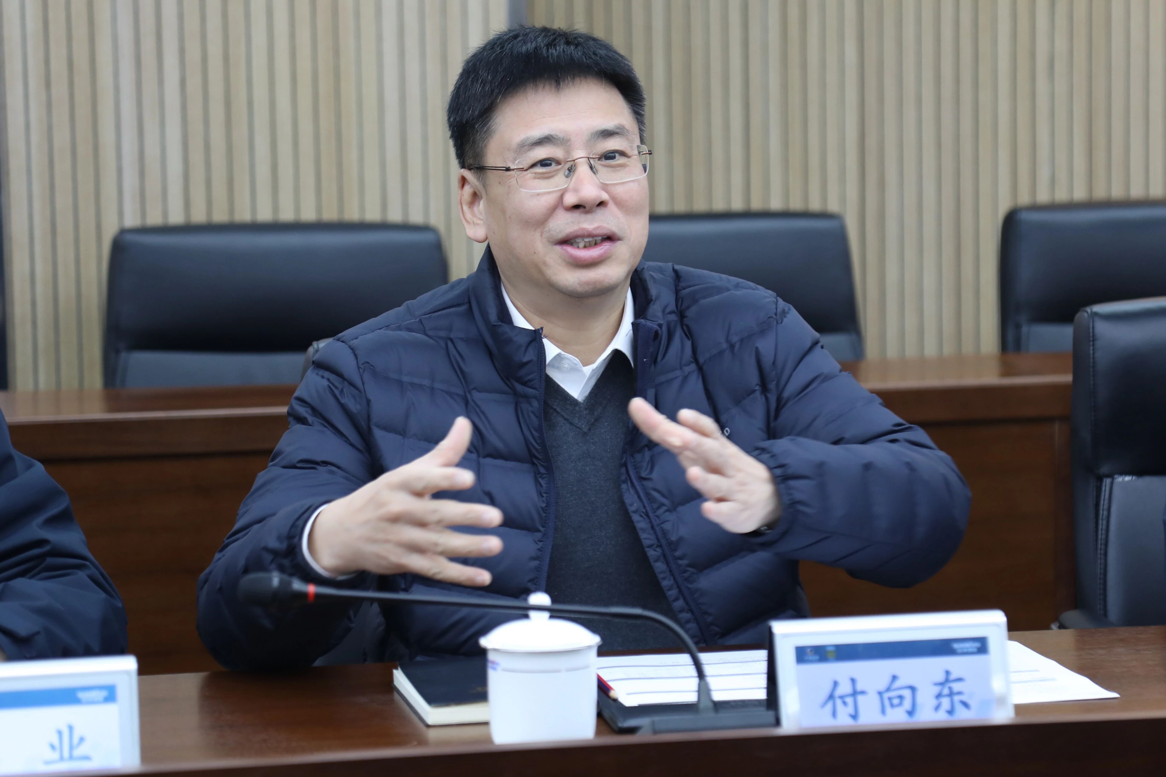 中国出口信用保险公司湖南分公司负责人蔡旺到访PA视讯平台