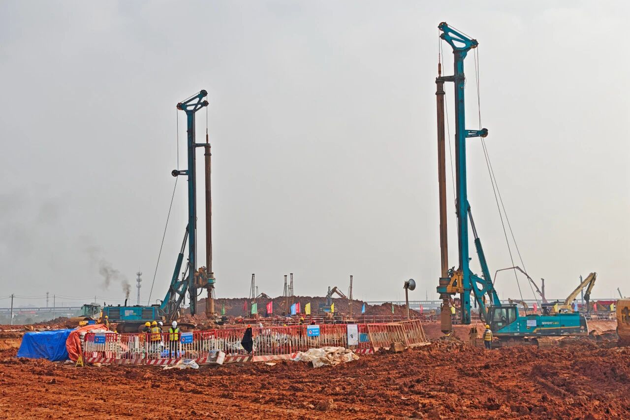 刷新“进度条”、构筑新地标！PA视讯平台旋挖集群助力长沙奥体中心建设