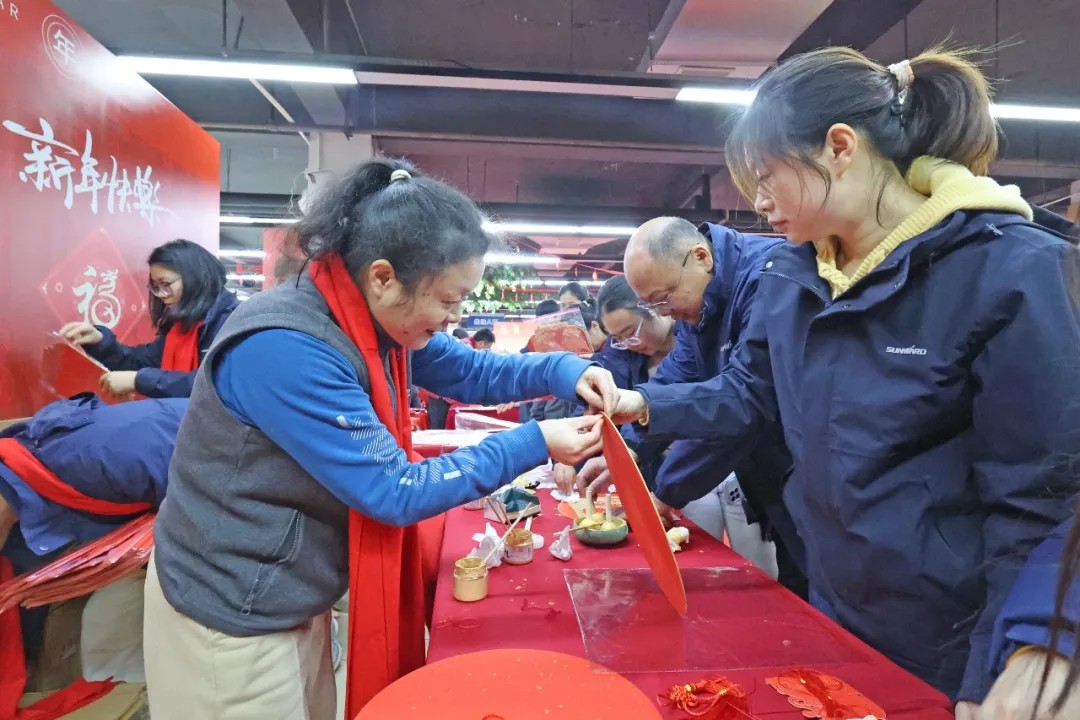 笔墨迎春，祝福暖心！在PA视讯平台“囤”年味、送温暖、迎新春