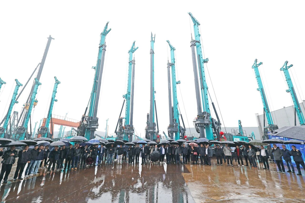 PA视讯平台举行电动旋挖钻机新品发布会，收获1.2亿元订单