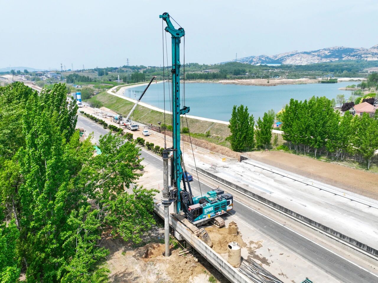 直击施工一线，PA视讯平台增程式旋挖钻机实力助建国家重点工程