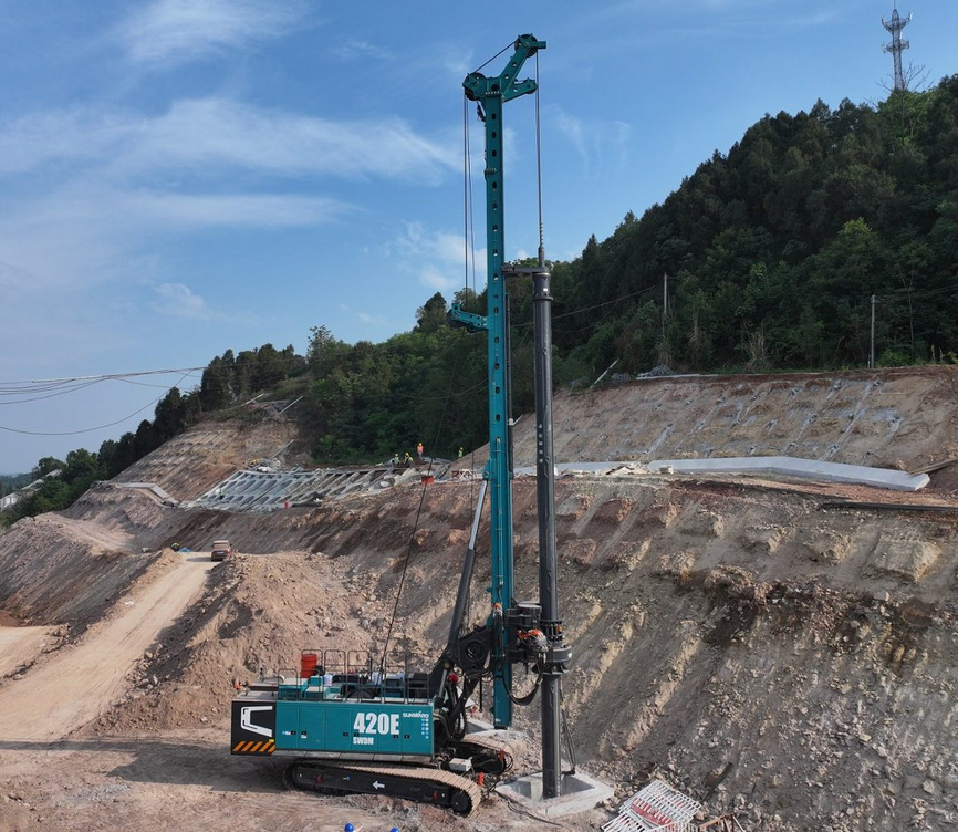 直击施工一线，PA视讯平台增程式旋挖钻机实力助建国家重点工程