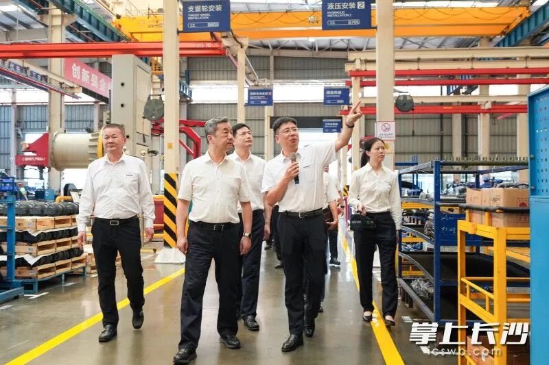 湖南省副省长、长沙市委书记陈竞调研PA视讯平台